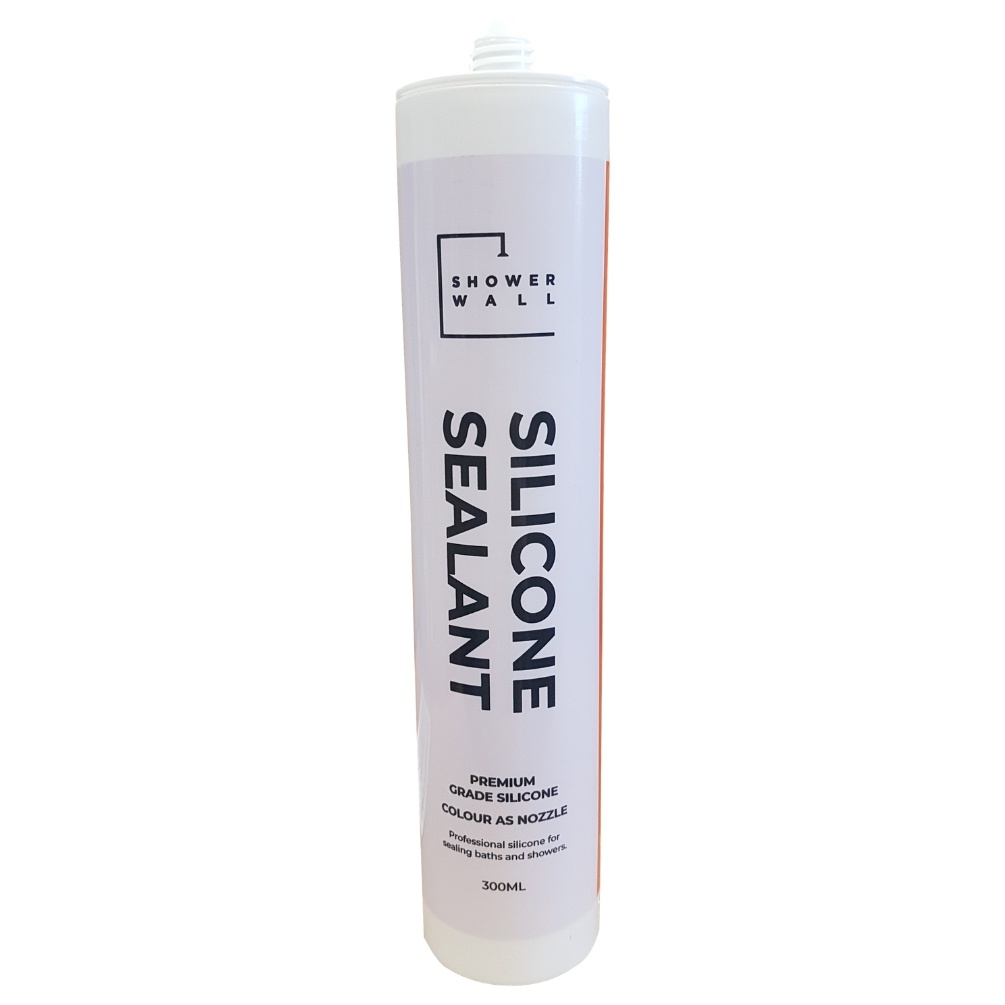 Cut out image of the Showerwall Clear Wall Panel Silicone Sealant 300ml